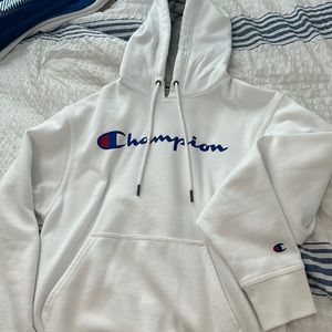 white champion hoodie